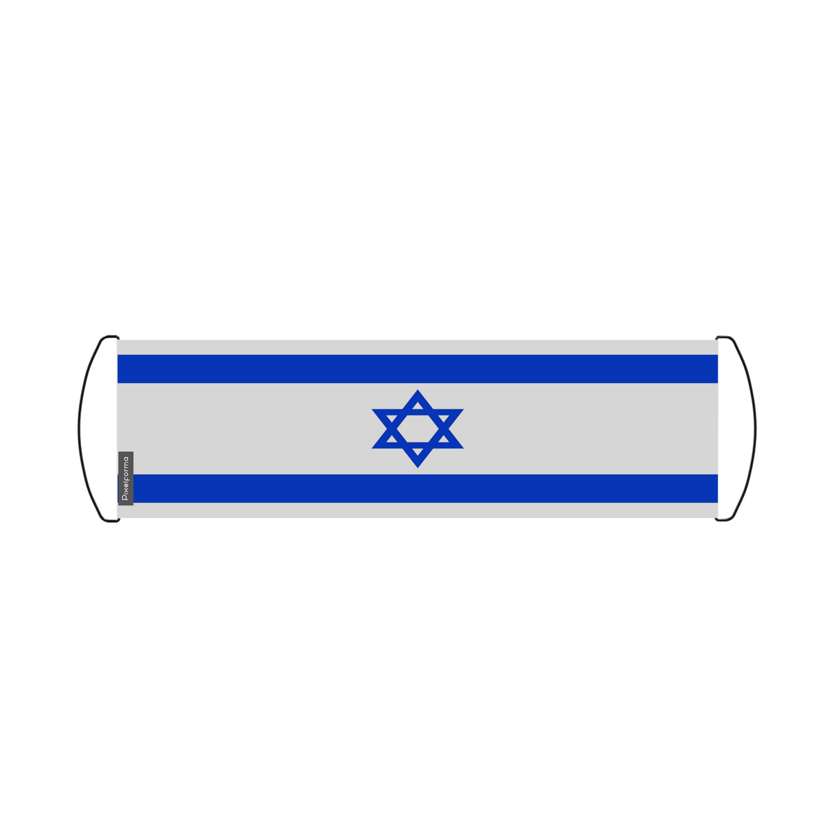 Bandera de desplazamiento de la bandera de Israel 