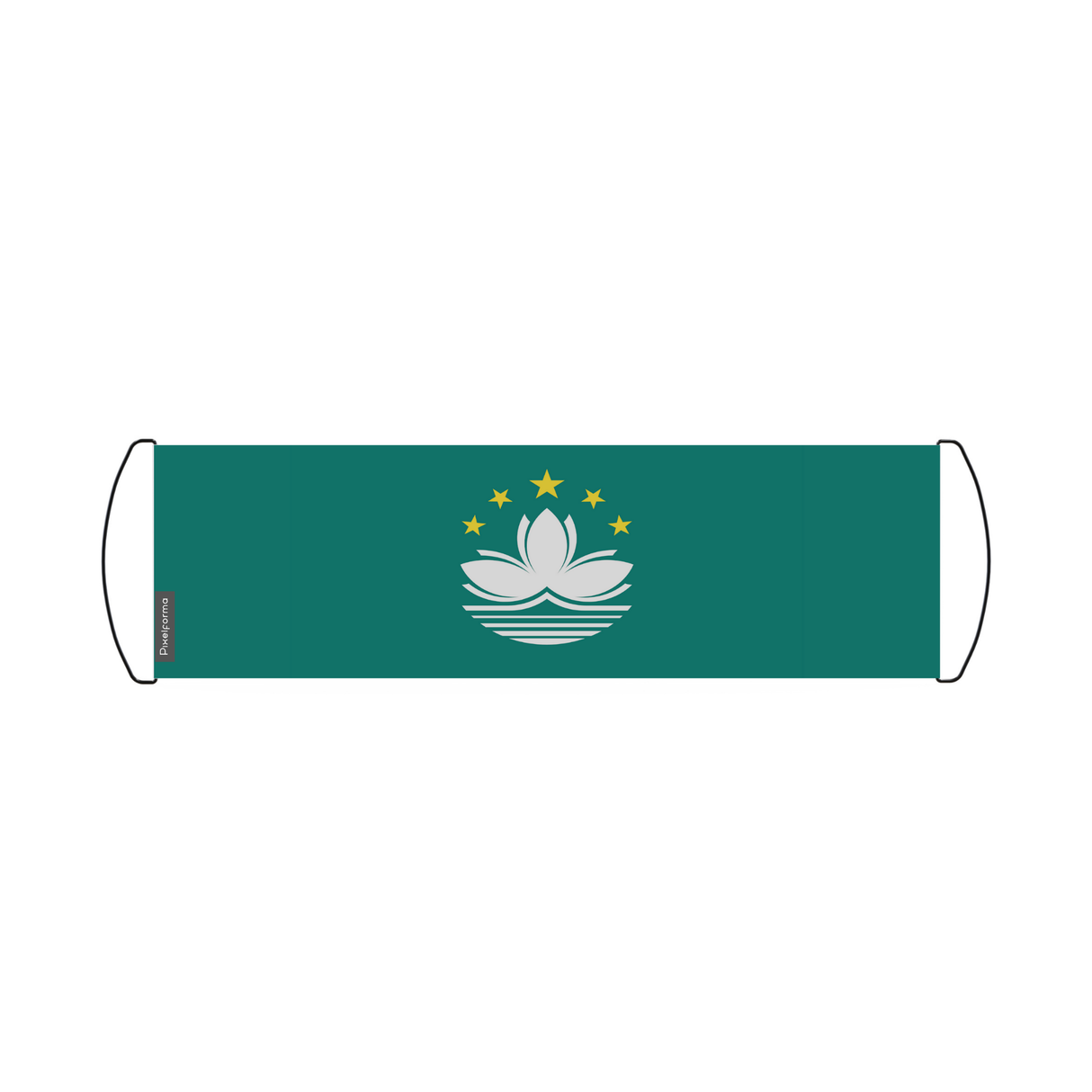 Macau Flag Scroll Banner 