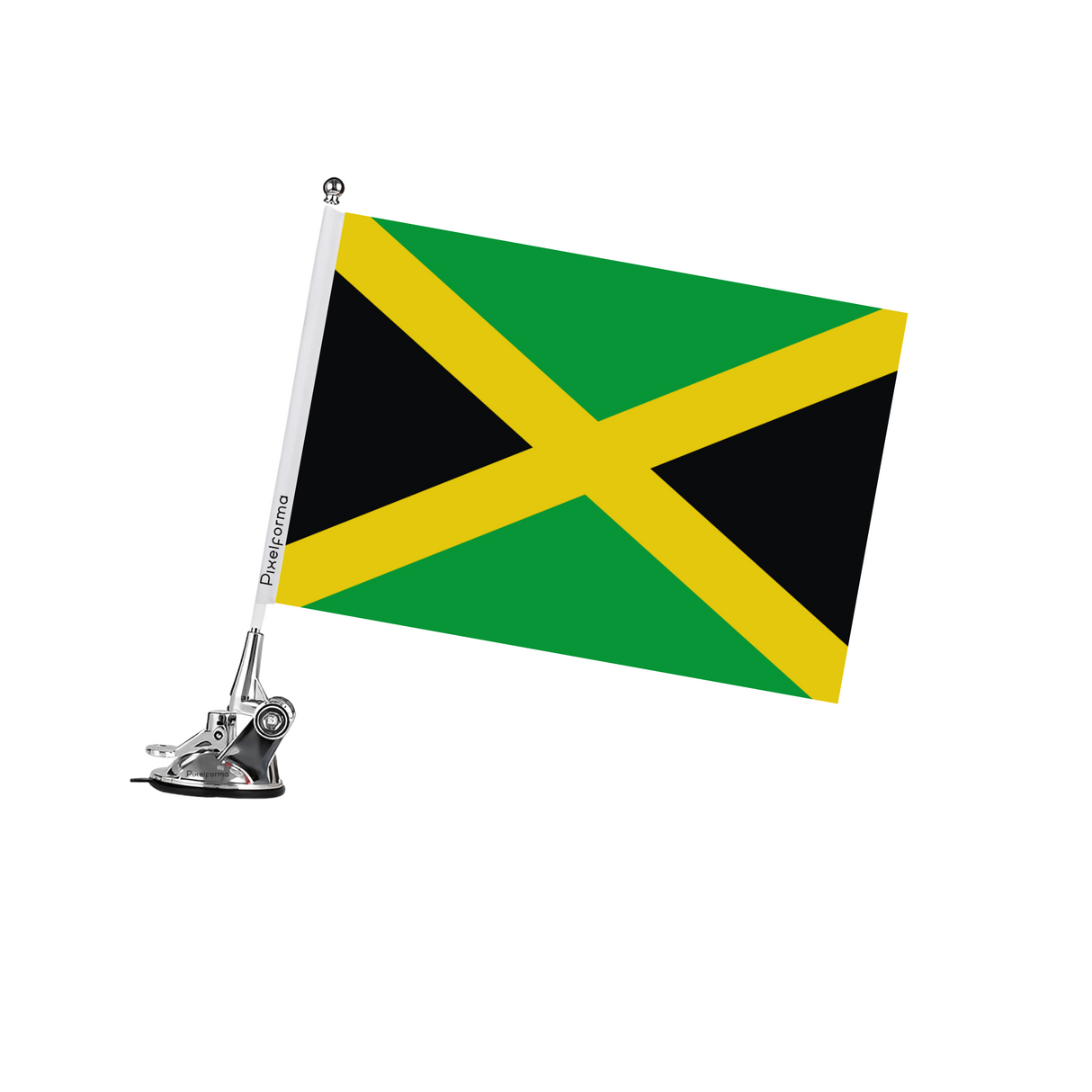 Mât à Ventouse Drapeau de la Jamaïque