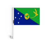 Christmas Island Polyester Car Flag