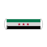 Bannière de défilement Drapeau de la Syrie en Polyester