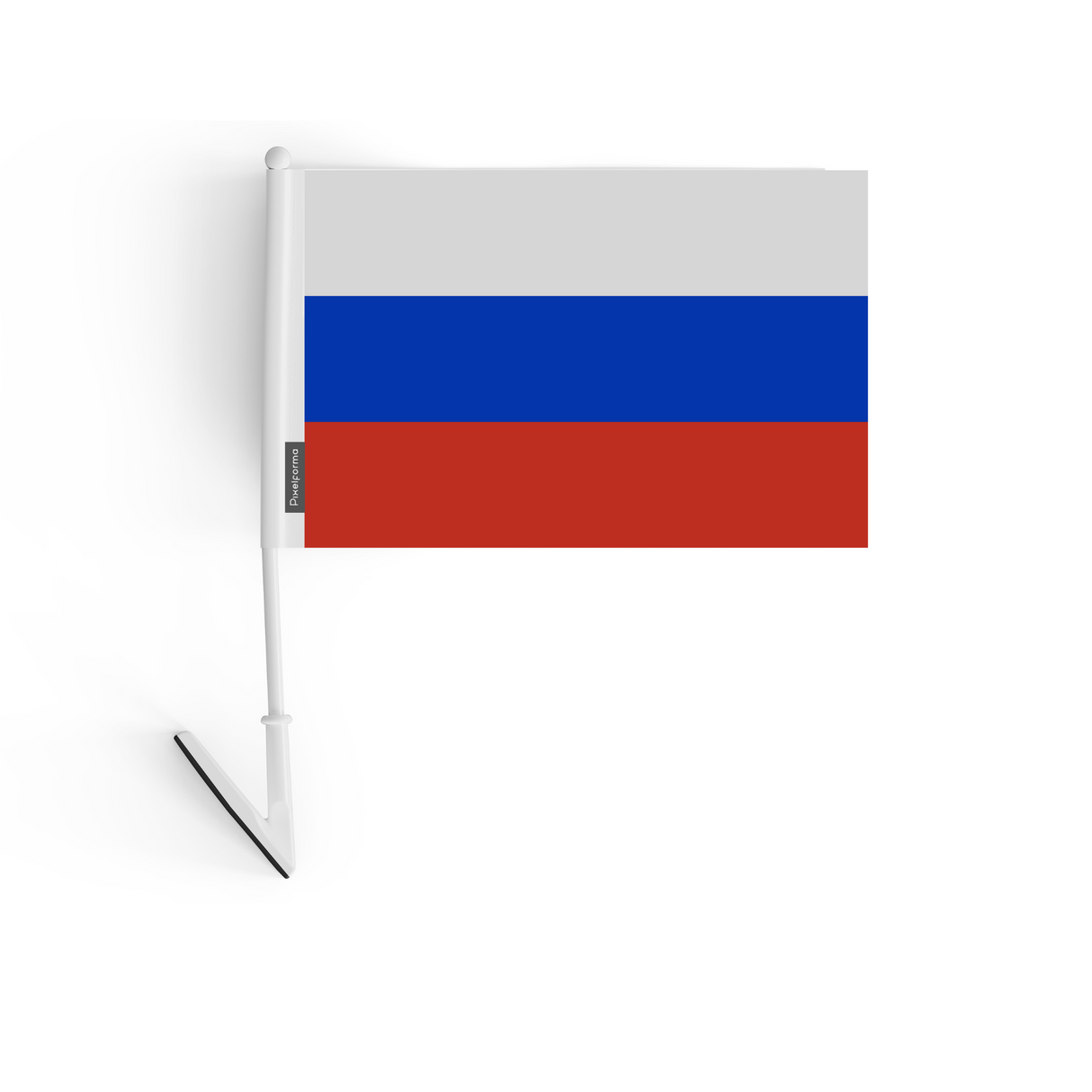 Drapeau adhésif de la Russie