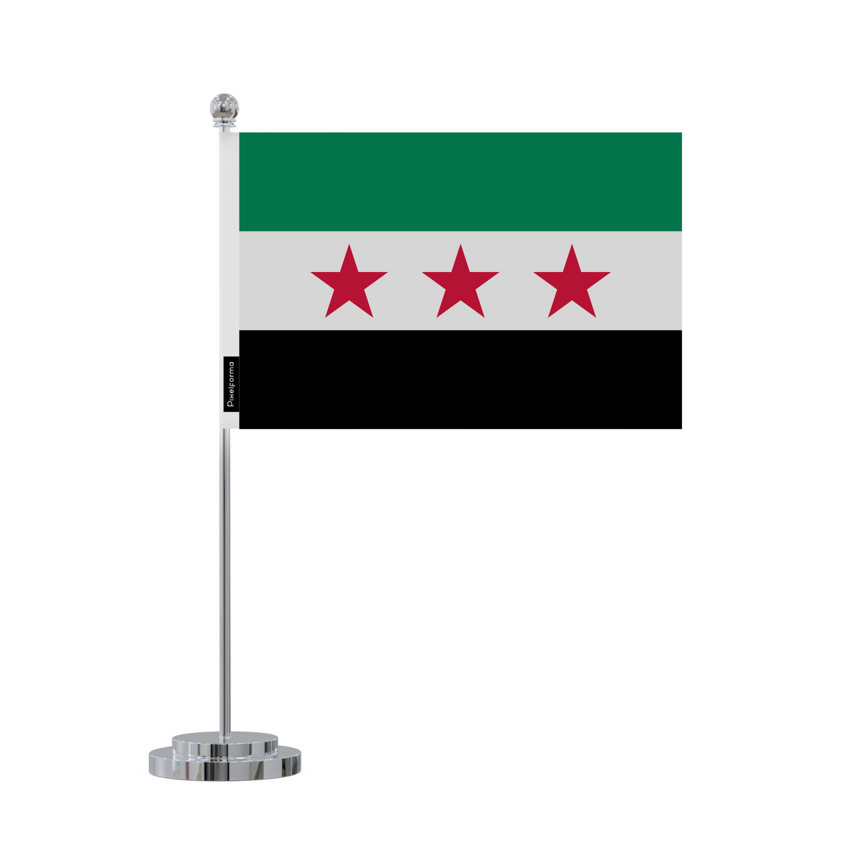 Drapeau bureau de la Syrie en Polyester