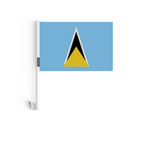 Saint Lucia polyester car flag