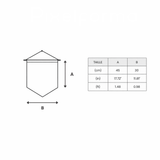 Fanion drapeau île christmas polyester à suspendre durable