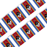 Eswatini Flag Garland in several sizes