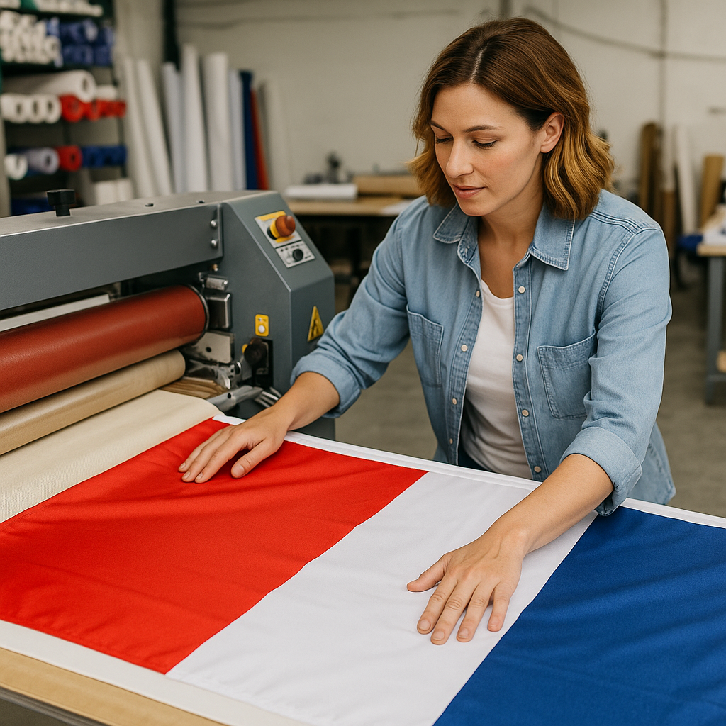 IMAGE FABRICATION DRAPEAU