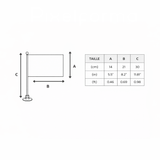 Mini drapeau palaos en polyester avec ventouse solide