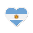 Aimant cœur drapeau argentine magnétique décoratif