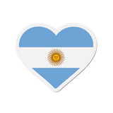 Aimant cœur drapeau argentine magnétique décoratif