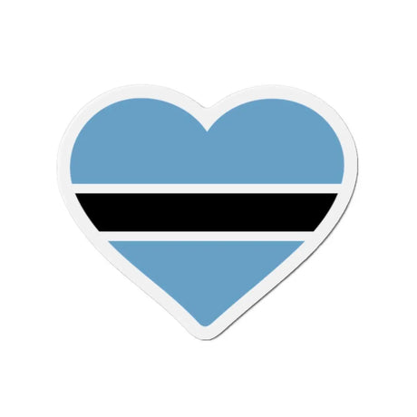 Aimant cœur drapeau botswana aimant décoratif souvenir