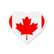 Aimant cœur drapeau canada décoratif pour réfrigérateur