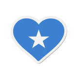 Aimant Coeur Drapeau de la Somalie en plusieurs tailles - Pixelforma 