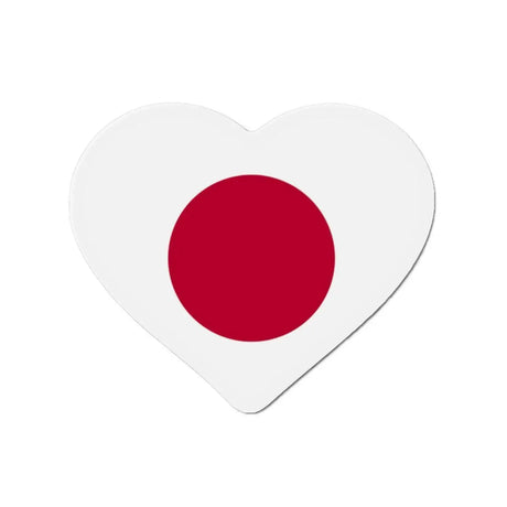 Aimant Coeur Drapeau du Japon en plusieurs tailles - Pixelforma 