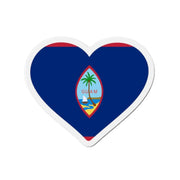 Aimant cœur drapeau guam magnet décoratif surface métal