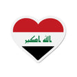 Aimant cœur drapeau irak magnétique décoratif souvenir