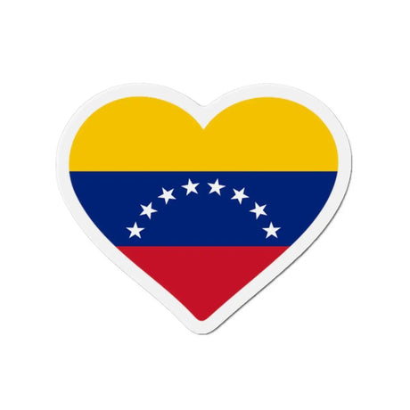 Aimant cœur drapeau venezuela magnétique pour réfrigérateur