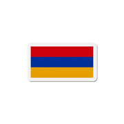 Aimant drapeau arménie rectangulaire décoratif magnétique