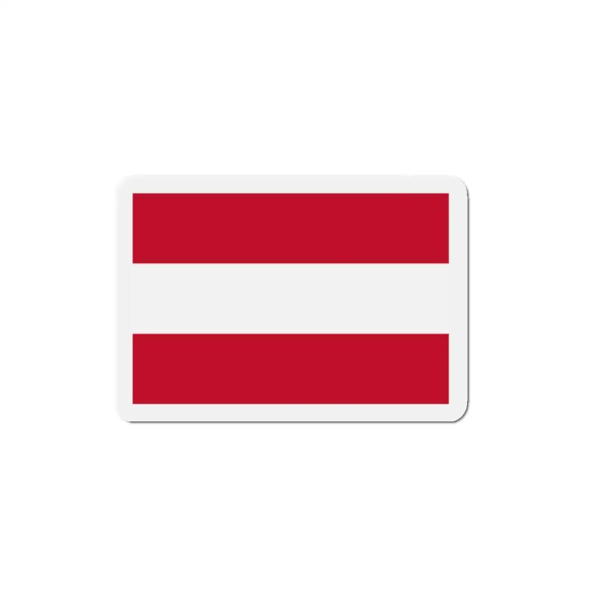 Aimant drapeau autriche rectangulaire décoratif magnétique
