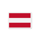 Aimant drapeau autriche rectangulaire décoratif magnétique