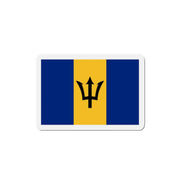 Aimant drapeau barbade forme rectangulaire décoratif