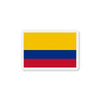 Aimant drapeau colombie rectangulaire décoration magnétique