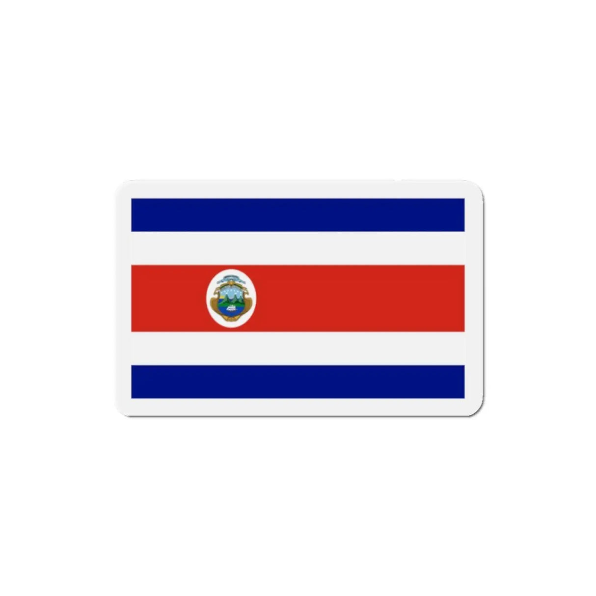 Aimant drapeau costa rica en plusieurs taiiles - pixelforma