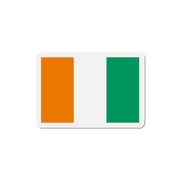 Aimant drapeau côte d’ivoire forme rectangulaire décoratif