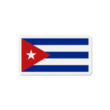 Aimant Drapeau de Cuba en plusieurs taiiles - Pixelforma 