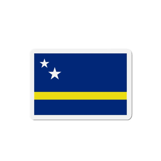 Aimant Drapeau de Curaçao en plusieurs taiiles - Pixelforma 