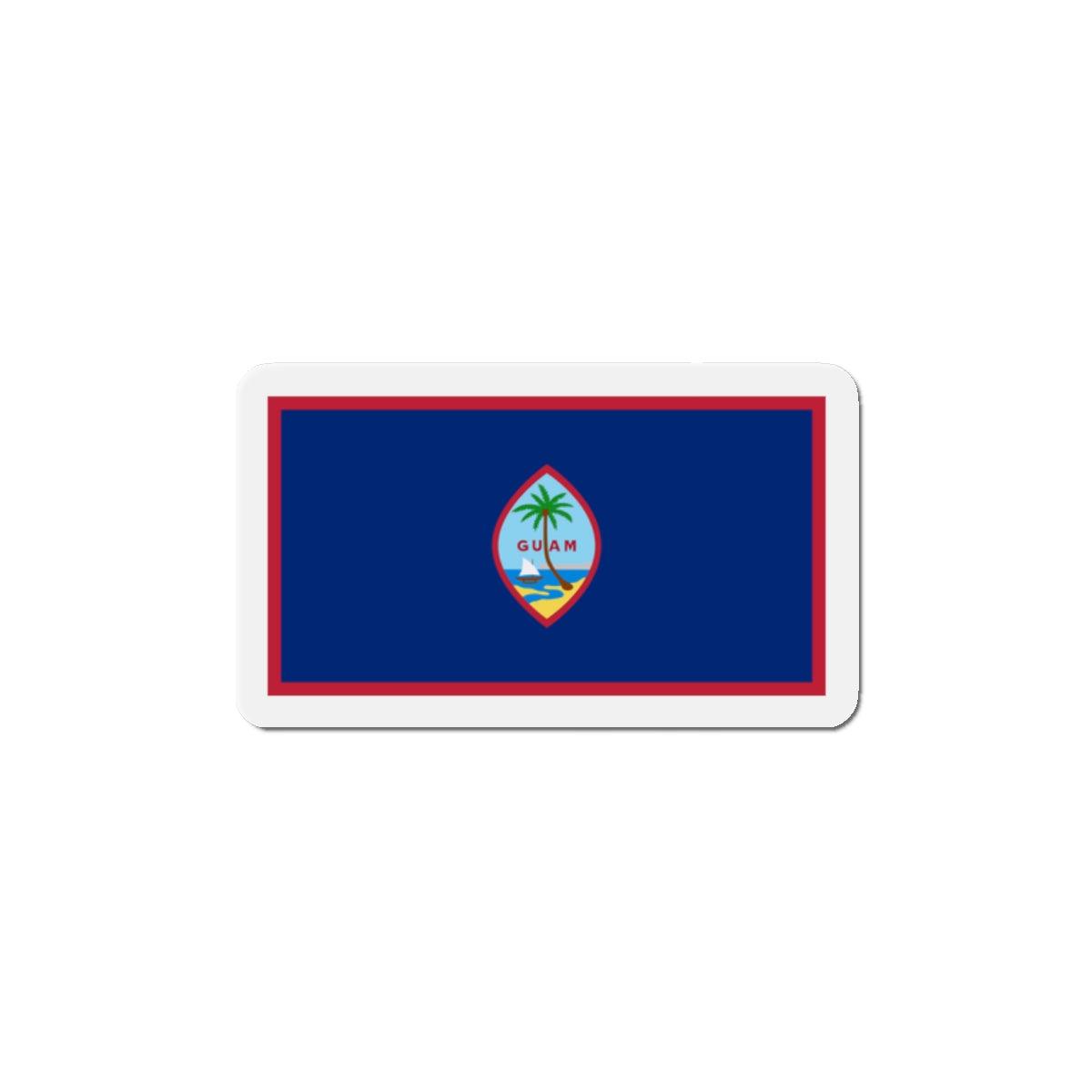 Aimant Drapeau de Guam en plusieurs taiiles - Pixelforma 