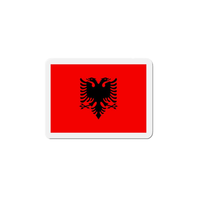 Aimant Drapeau de l'Albanie en plusieurs taiiles - Pixelforma 