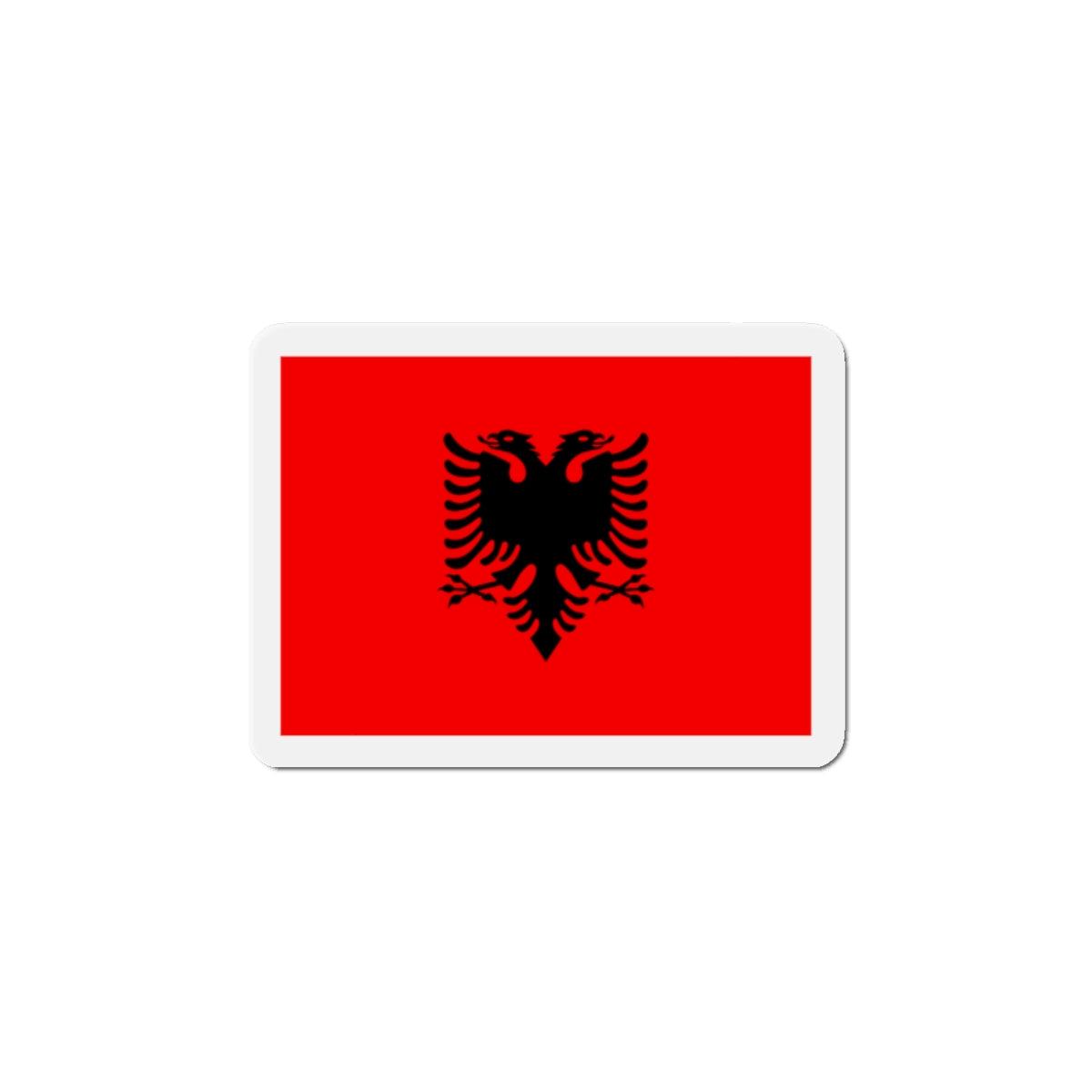 Aimant Drapeau de l'Albanie en plusieurs taiiles - Pixelforma