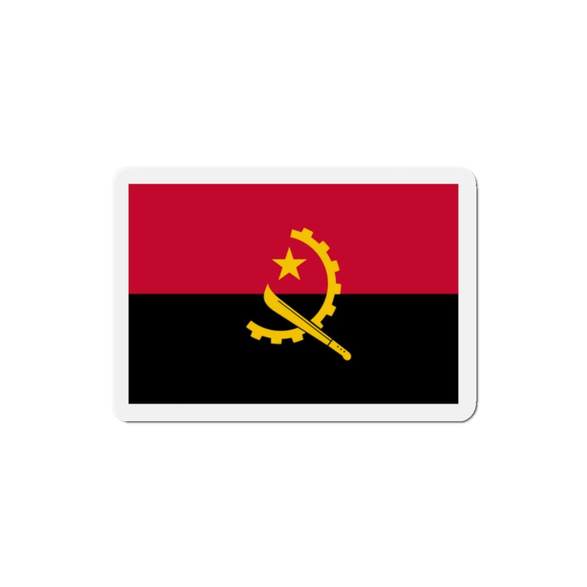 Aimant Drapeau de l'Angola en plusieurs taiiles - Pixelforma 