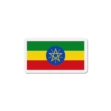 Aimant Drapeau de l'Éthiopie en plusieurs taiiles - Pixelforma 