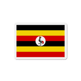Aimant Drapeau de l'Ouganda en plusieurs taiiles - Pixelforma 