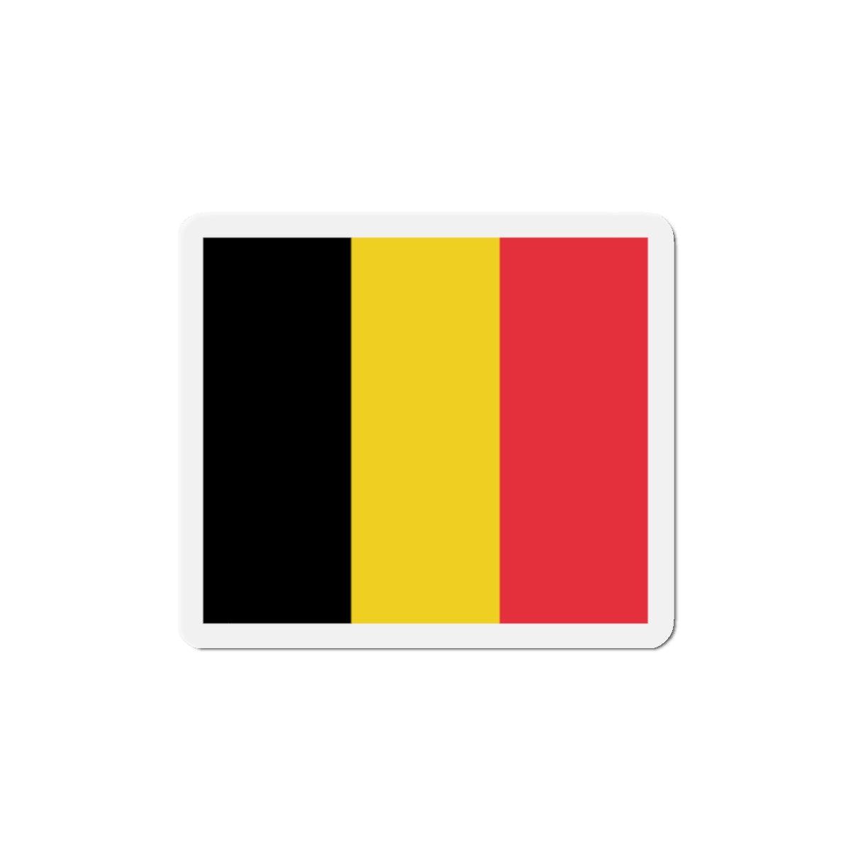 Aimant Drapeau de la Belgique en plusieurs taiiles - Pixelforma