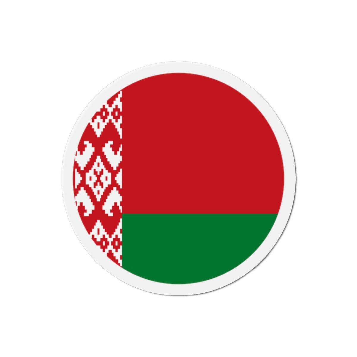 Aimant Drapeau de la Biélorussie en plusieurs tailles - Pixelforma 