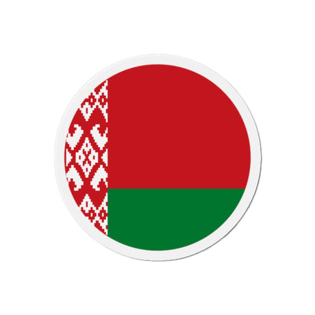 Aimant Drapeau de la Biélorussie en plusieurs tailles - Pixelforma 
