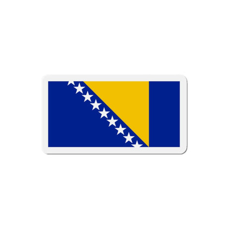 Aimant Drapeau de la Bosnie-Herzégovine en plusieurs taiiles - Pixelforma 