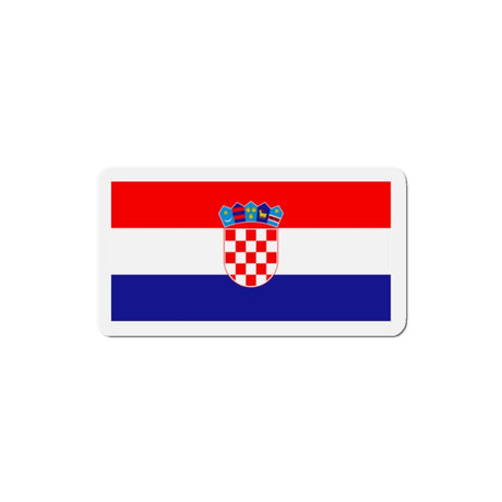 Aimant Drapeau de la Croatie en plusieurs taiiles - Pixelforma