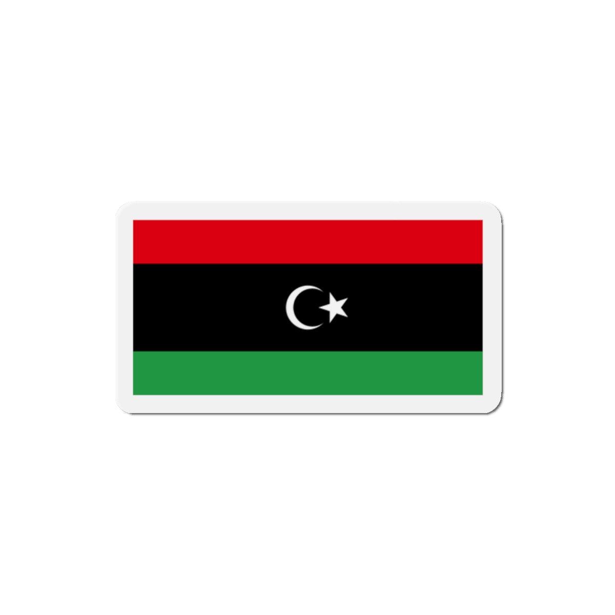 Aimant Drapeau de la Libye en plusieurs taiiles - Pixelforma 
