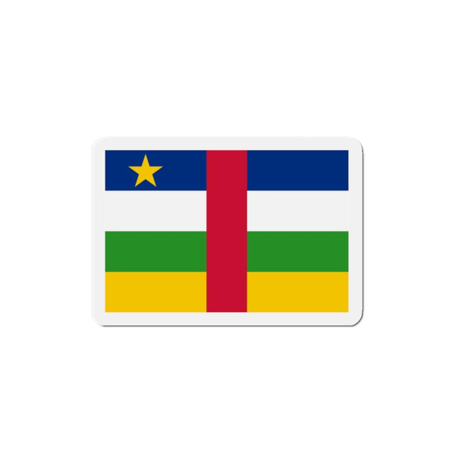 Aimant Drapeau de la République centrafricaine en plusieurs taiiles - Pixelforma 
