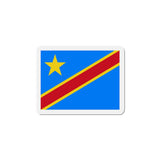 Aimant Drapeau de la république démocratique du Congo en plusieurs taiiles - Pixelforma 