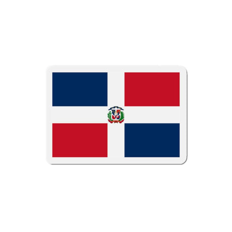 Aimant Drapeau de la République dominicaine en plusieurs taiiles - Pixelforma