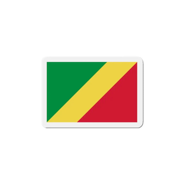 Aimant Drapeau de la république du Congo en plusieurs taiiles - Pixelforma 