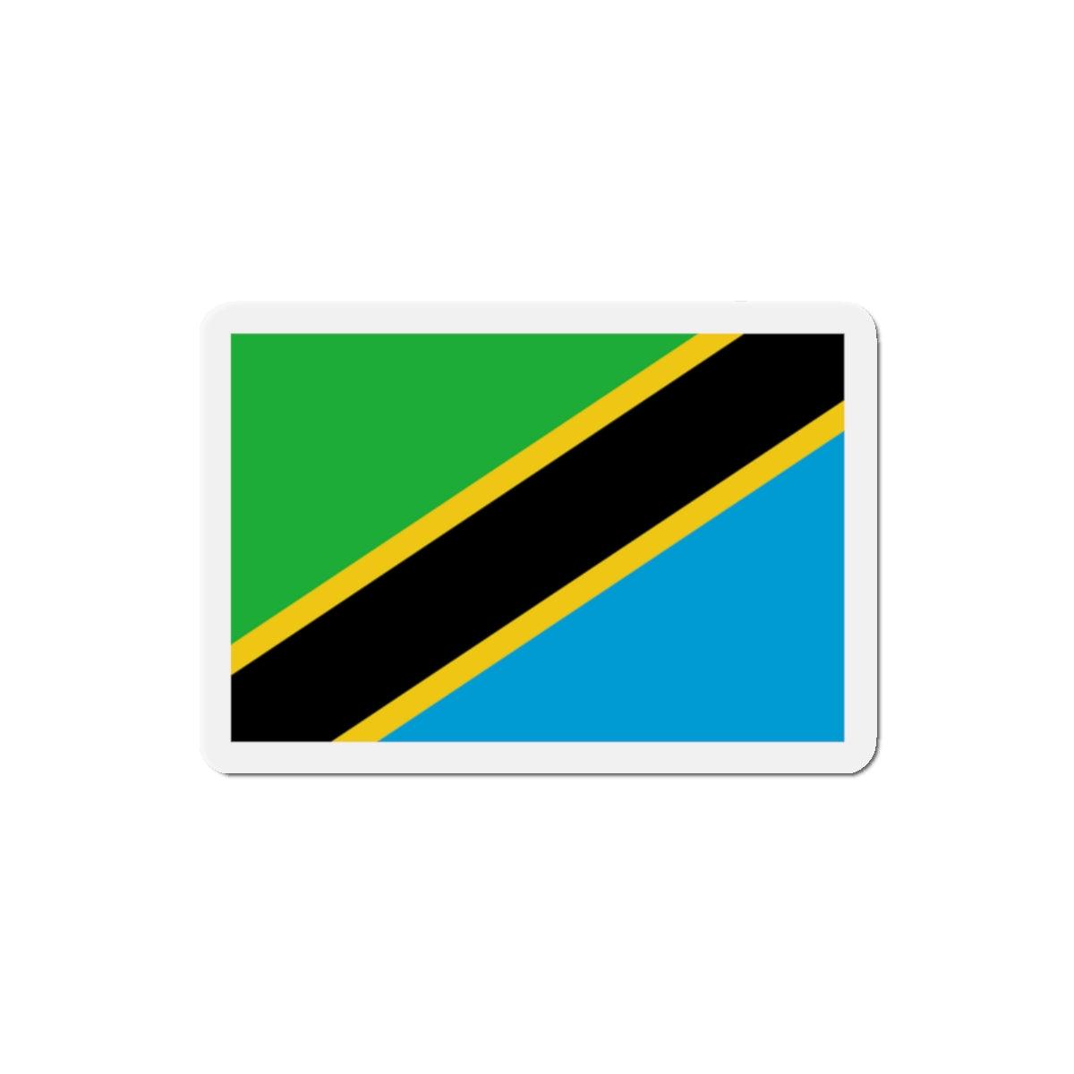 Aimant Drapeau de la Tanzanie en plusieurs taiiles - Pixelforma