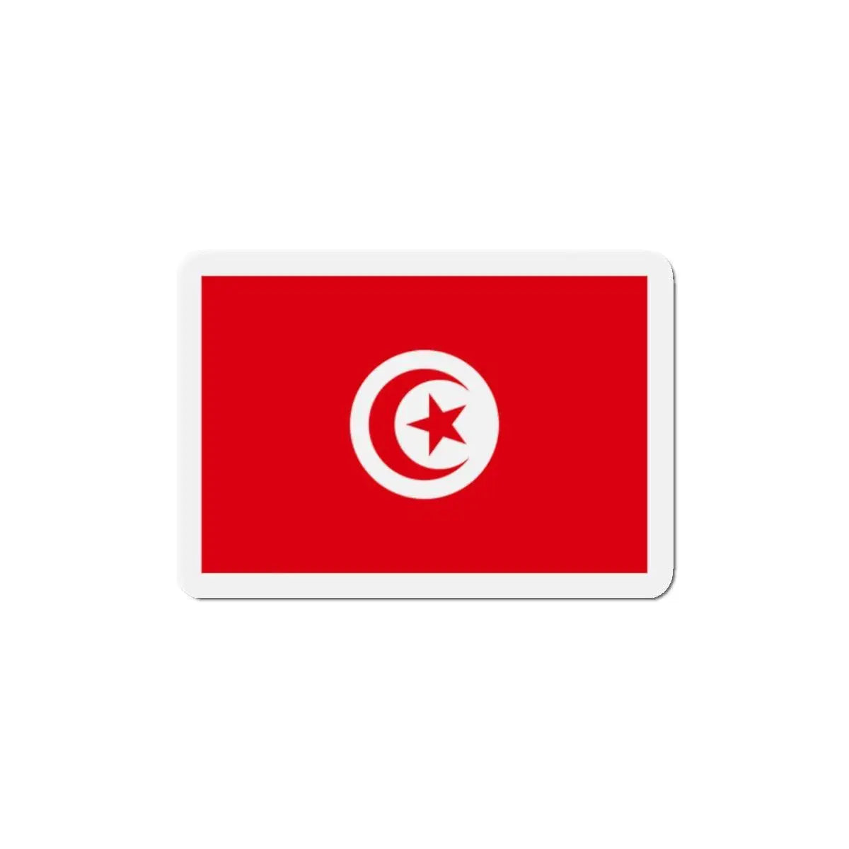 Aimant Drapeau de la Tunisie en plusieurs taiiles - Pixelforma 