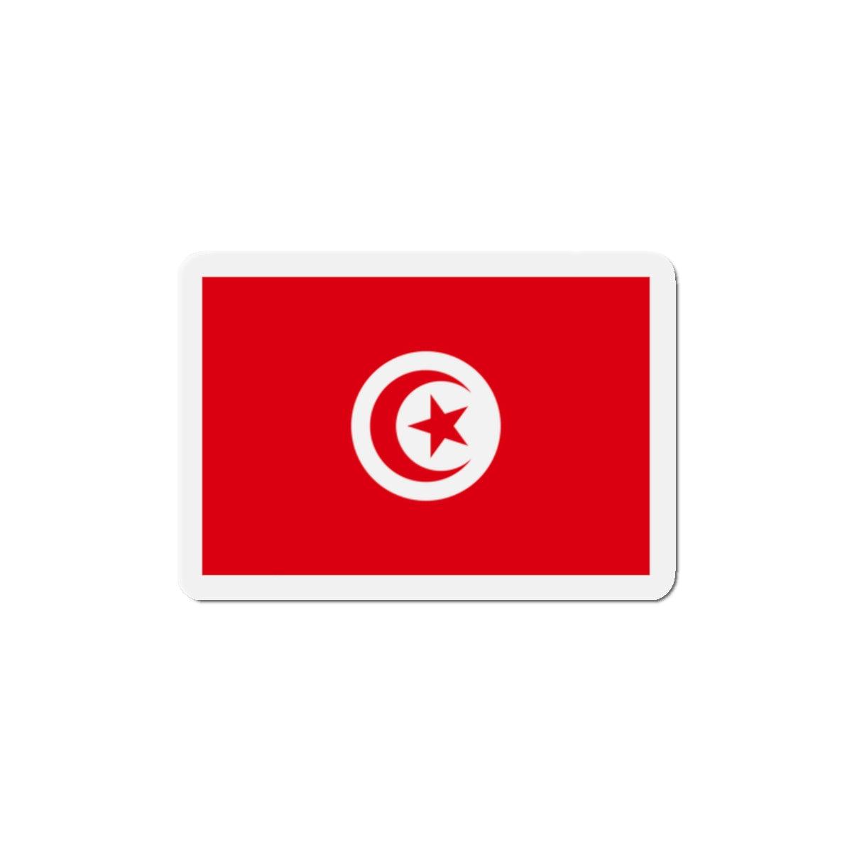 Aimant Drapeau de la Tunisie en plusieurs taiiles - Pixelforma 