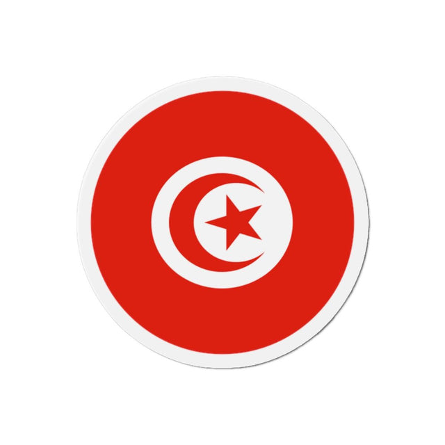 Aimant Drapeau de la Tunisie en plusieurs tailles - Pixelforma 